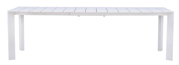 online Tavolo Allungabile da Giardino 165/250x90x75 cm Anzio in Alluminio Bianco