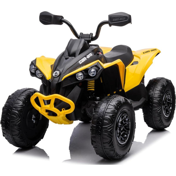 Quad Elettrico per Bambini Licenza Can-Am Renegade 12V ATV Telecomando e Ammortizzatori Giallo prezzo