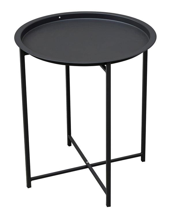 Tavolino da Giardino Ø45 cm in Ferro Antracite online