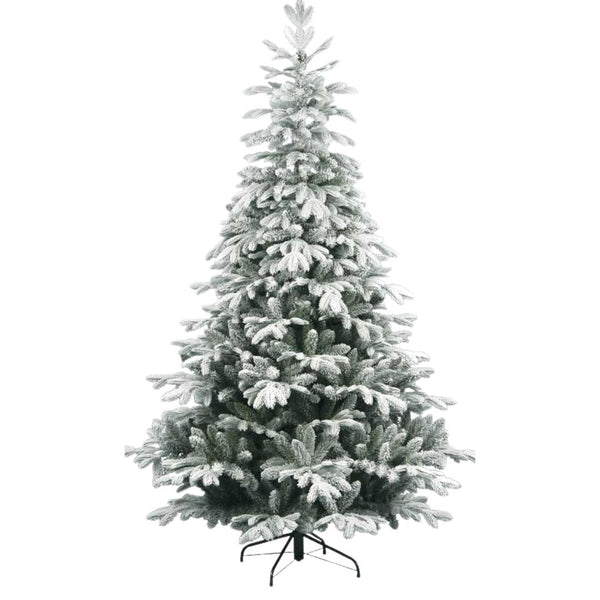 Albero di Natale realistico innevato in PE+PVC floccato online