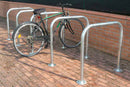 Transenna Supporto Singolo per Biciclette 870x150xH850 mm con Piastra in Acciao Elettrozincato-2