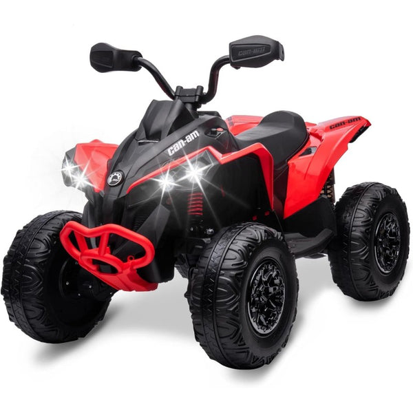 prezzo Quad Elettrico per Bambini Licenza Can-Am Renegade 12V ATV Telecomando e Ammortizzatori Rosso