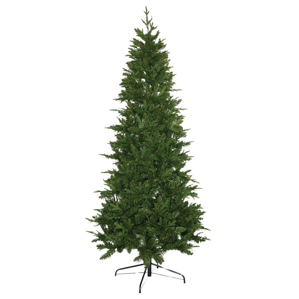 prezzo Albero di Natale sottile di colore verde realizzato in PE e PVC