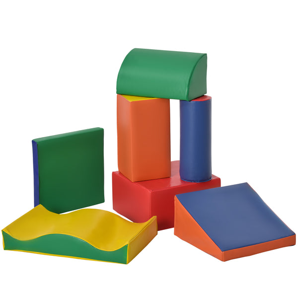 online Set 7 Blocchi Costruzioni Morbide per Bambini Multicolore