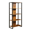 Libreria industrial 5 ripiani 94x45x200 cm Struttura in metallo-1