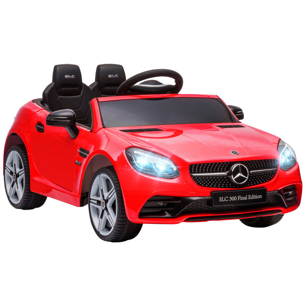 Macchina Elettrica per Bambini Licenza Mercedes SLC 300 con Telecomando Rosso prezzo