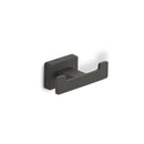 Appendino Bagno 3,5x8,8x4,5 cm con Doppio Gancio Nero Bonussi-1