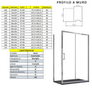 Box Doccia Angolare 1 anta Scorrevoli 2 Lati Fissi in Cristallo trasparente 6mm H195 Bonussi Sole Varie Misure-2