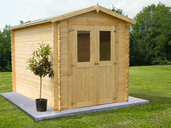 online Casetta da Giardino Porta Doppia 200x300 cm in Legno Agnese