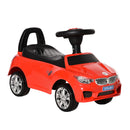 Auto Macchina Cavalcabile per Bambini Clacson e Musica Rossa  -1