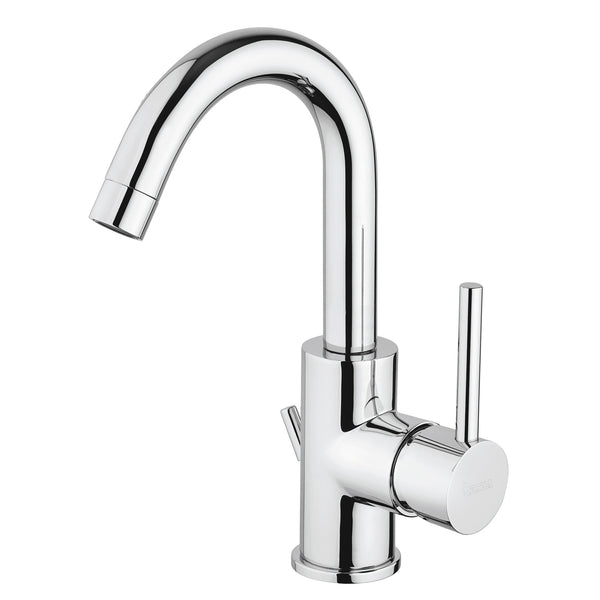 Rubinetto Miscelatore Monocomando Lavabo con Bocca Girevole in Ottone Cromato Bonussi Missisipi sconto