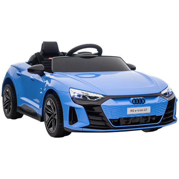 acquista Macchina Elettrica per Bambini Licenza Audi RS con Telecomando Blu e Nero