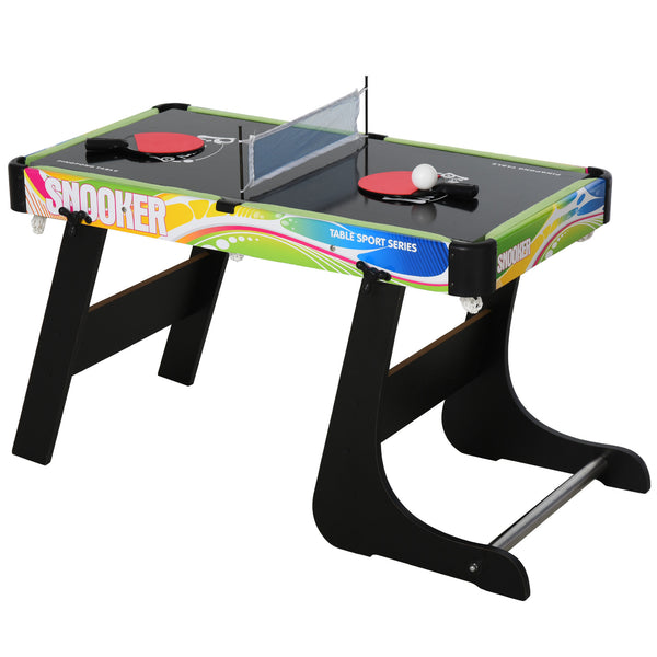 sconto Tavolo Multigioco Pieghevole Calcio Balilla Hockey Ping Pong Biliardo