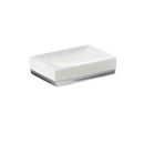 Portasapone da Appoggio 3x12x8,2 cm Luce Bianco Bonussi-1