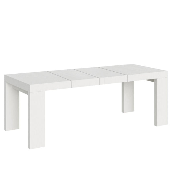 Tavolo Allungabile 200/304x90x77 cm Roxell Premium Bianco Frassino prezzo