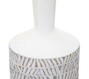 Vaso Nairobi Bottle 15x49,5x15 cm in Poliresina Bianco-3