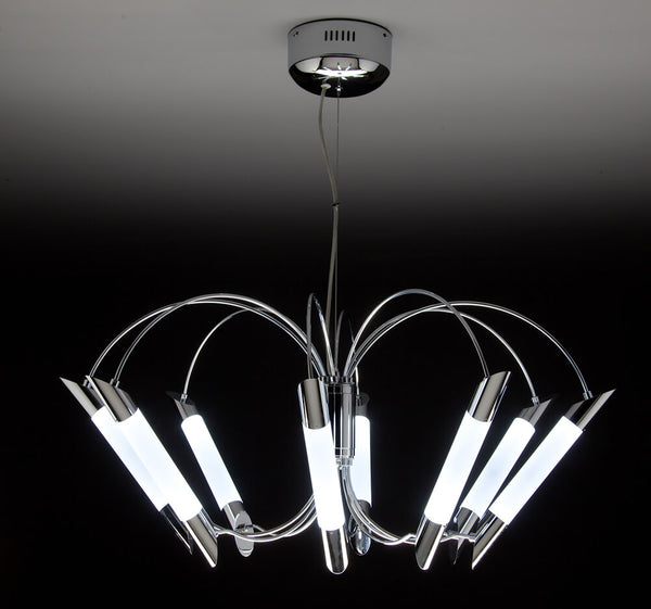 Suspension Lustre 8 LED 80x80cm Lame Zaghi acquista