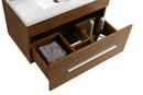 Mobile Bagno Sospeso 80 cm in MDF con Specchiera Vorich Lake Rovere-10