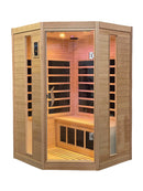 Sauna Finlandese ad Infrarossi 122x122 cm in Cedro Canadese King Eco-2