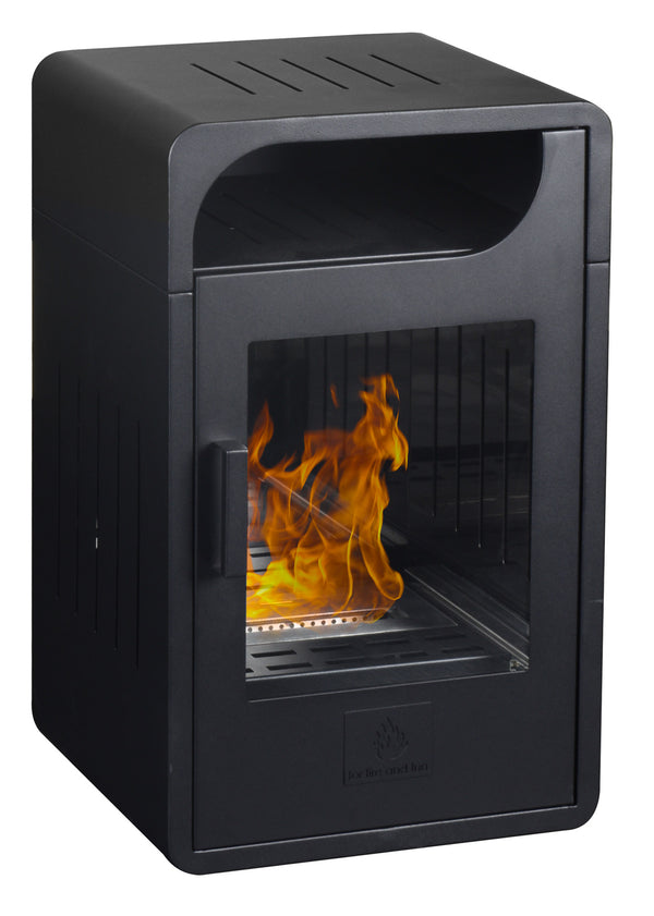 prezzo Stufa a Bioetanolo da Interno 65x40x38 cm 2,5kW Fiammetta Junior Statica Nera