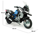 Moto Elettrica per Bambini 24V BMW R1250 GS Hp Adventure Bianca-4