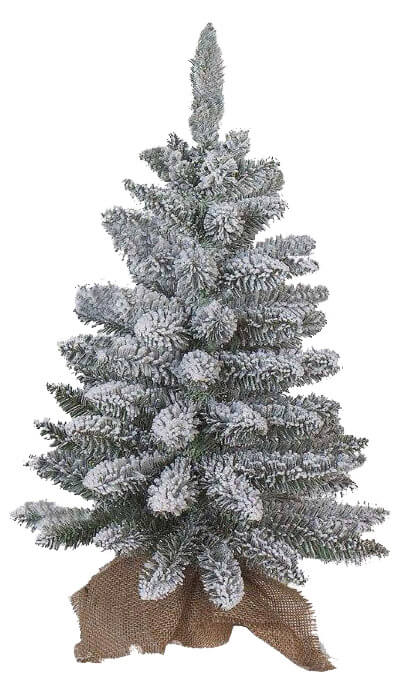 prezzo Mini Sapin de Noël Artificiel avec Neige 90 cm 105 Branches Vertes