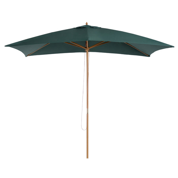 Parasol de jardin en bois vert 2X3m online