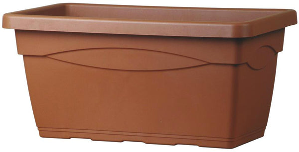 sconto Vase en Polypropylène Terracotta Commode Différentes Tailles