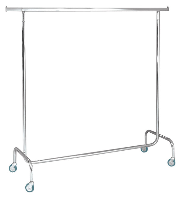 Portemanteau Extensible 150/220x55x155 cm en Acier Chromé avec Roulettes online