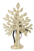 Scultura Coppia Albero della Vita 35x13x52 cm in Resina-4