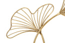 Scultura Leaf Glam 35x11,5x44 cm in Ferro Oro-3