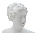 Scultura Roman Woman 21,5x14,5x34 cm in Poliresina Bianco-6