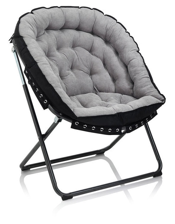 prezzo Fauteuil rembourré 77x70x92 cm en velours gris clair