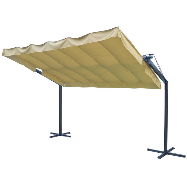 Pergola Jardin Tonnelle 350X250X228M Structure Acier Tissu Polyester online