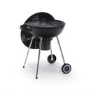 Barbecue a Carbone Carbonella con Termometro Carrello e Raccoglitore Olio Taddei Round 61-2