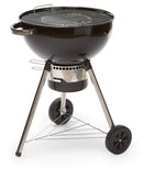 Barbecue a Carbone Carbonella 73,5x64x106,5 cm in Acciaio Nero-2