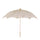 Parasol Parapluie en dentelle perforée crème cm Ø60x4xh44