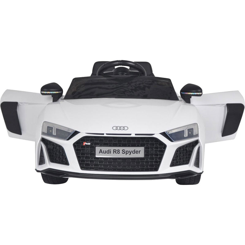 Macchina Elettrica per Bambini 12V Audi R8 Spyder Rosa-3