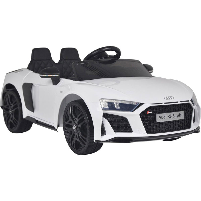 Macchina Elettrica per Bambini 12V Audi R8 Spyder Rosa-8