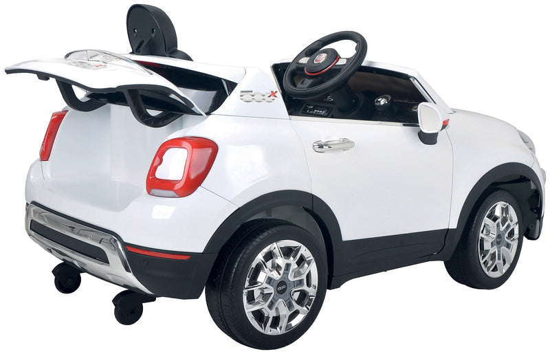 Macchina Elettrica per Bambini 12V Fiat 500X Rossa-2