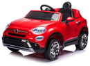 Macchina Elettrica per Bambini 12V Fiat 500X Rossa-3