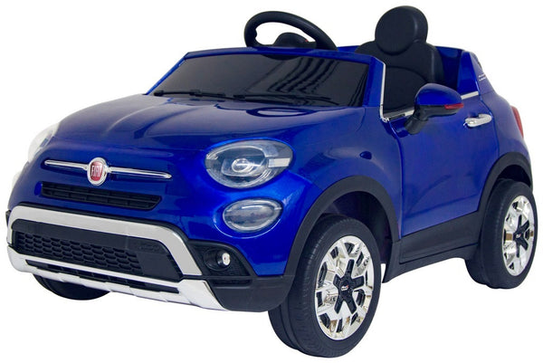 Voiture jouet électrique pour enfants 12V avec permis Fiat 500X bleu online