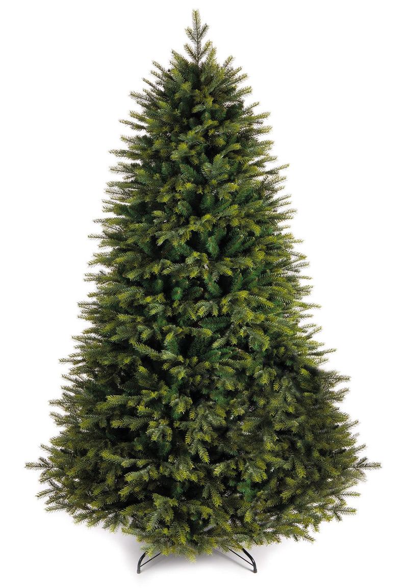 Albero di Natale Artificiale Apertura ad Ombrello Cashmere Verde Varie Misure-1