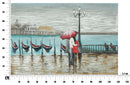 Dipinto su Tela Venice 120x3,7x80 cm in Alluminio Legno e Canvas-7