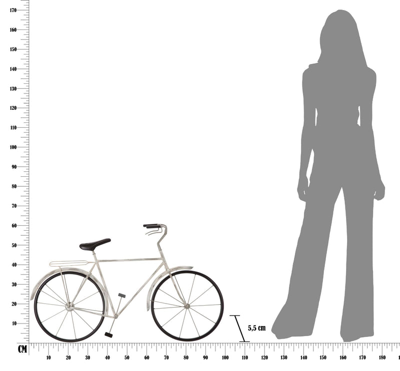 Pannello Bici Ferro 99x5,5x61 cm in Ferro-9