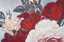 Dipinto su Tela Red Flower Square 90x3,7x90 cm in Legno di Pino e Canvas Multicolor-3