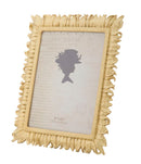 Cornice Glam Petalo 28x1,8x33 cm in Resina Oro-3