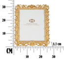 Cornice Rich 26,8x2x32,5 cm in Poliresina e Vetro Oro-6