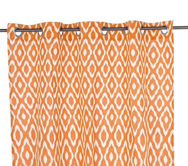 Rideau Alanis Orange 140x280 cm en Polyester online