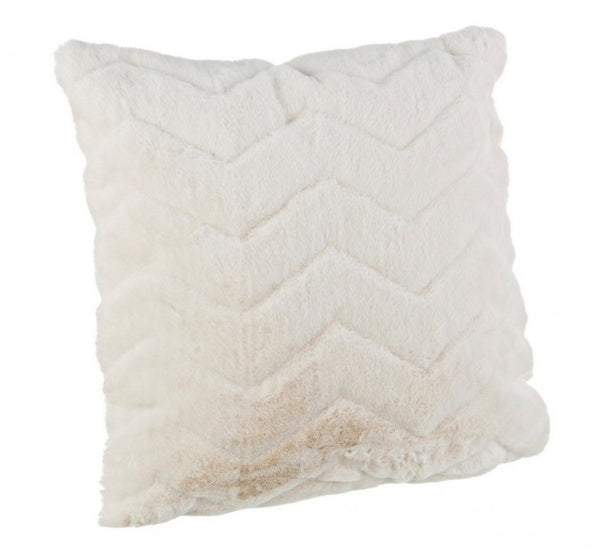 acquista Coussin Chantel Blanc 45x45 cm en Polyester